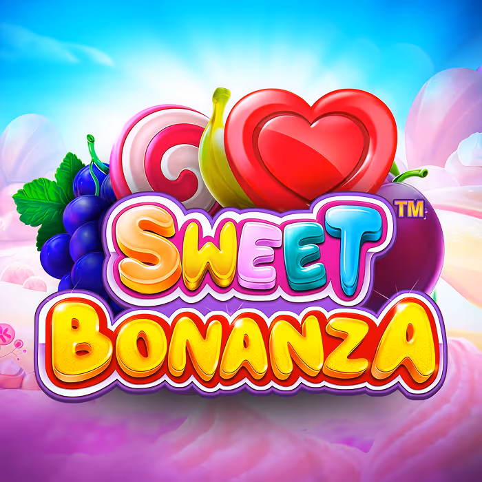 Sweet Bonanza slot - colorful candy-themed game featuring tumble mechanics and multipliers