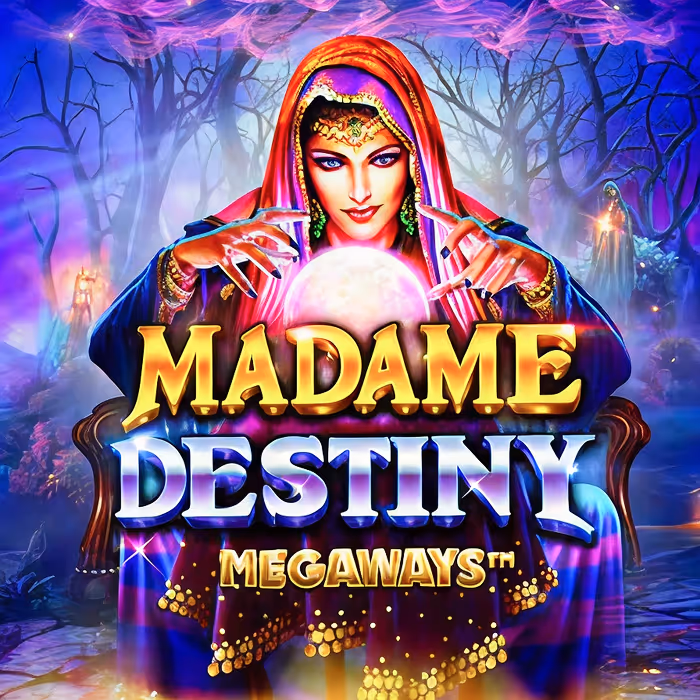 Madame Destiny slot - mystical fortune teller game with expanding wilds and bonus rounds