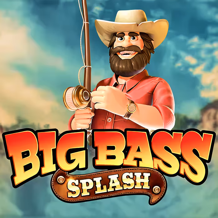 Big Bass Splash slot - fishing-themed game featuring free spins and money symbol collection